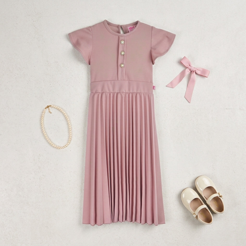 Vestido largo •  4 a 11 años  •  Ariana 10