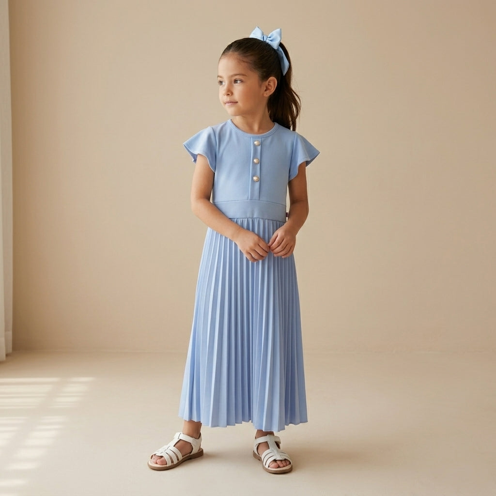 Vestido largo •  4 a 11 años  •  Ariana 10