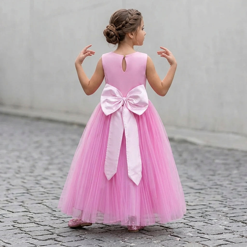 Vestido de Gala largo con lentejuelas  • 3 a 12 años •  Catalina 6