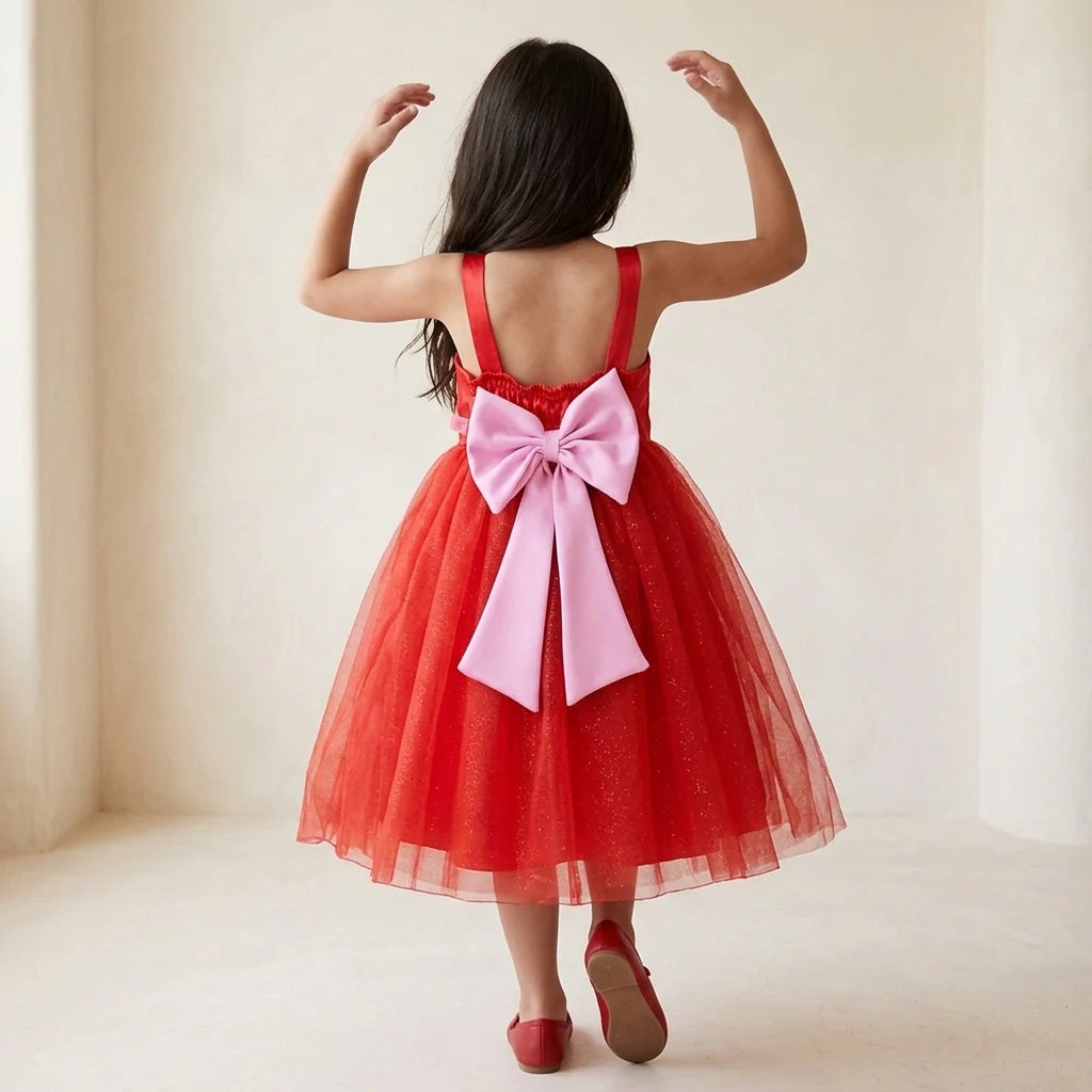 Vestido corazón San Valentín • 3 a 12 años • Valentina 1