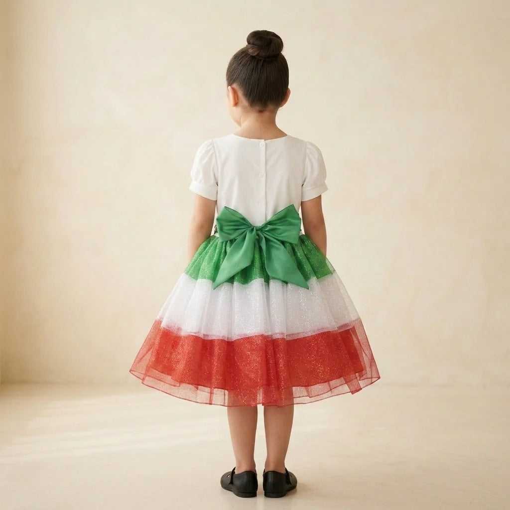 Vestido para  fiestas patrias • 4 a 11 años • Lupita 4