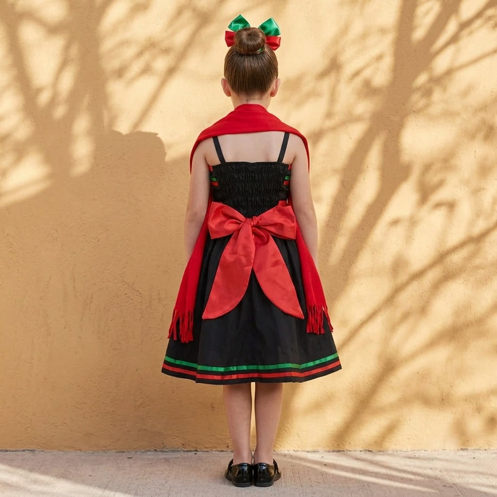 Vestido para fiestas patrias • LUPITA 3 • tallas ch-m-gr • VENI0052