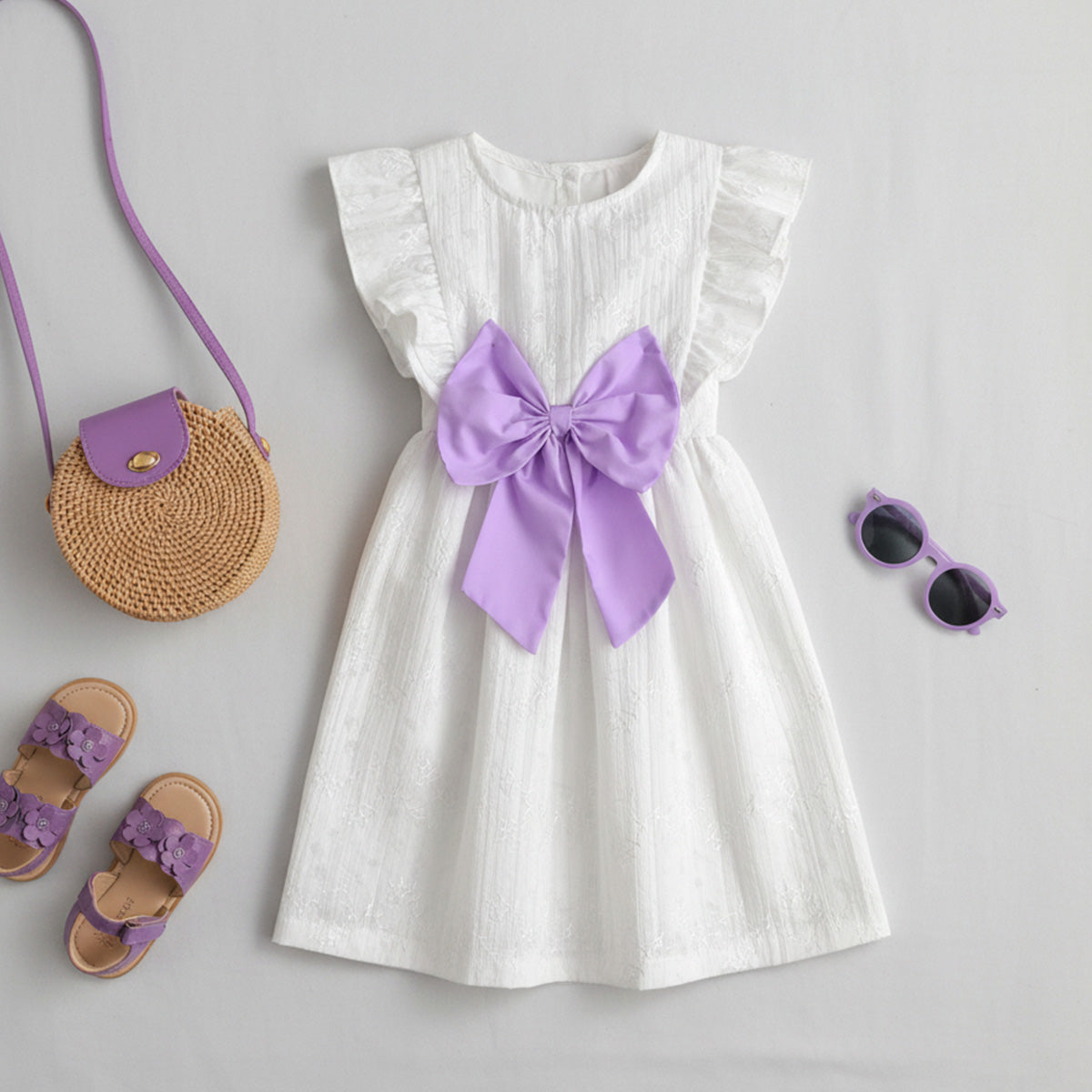 Vestido con moño • PATY 4 •  tallas ch-m-gr • VENI0219B