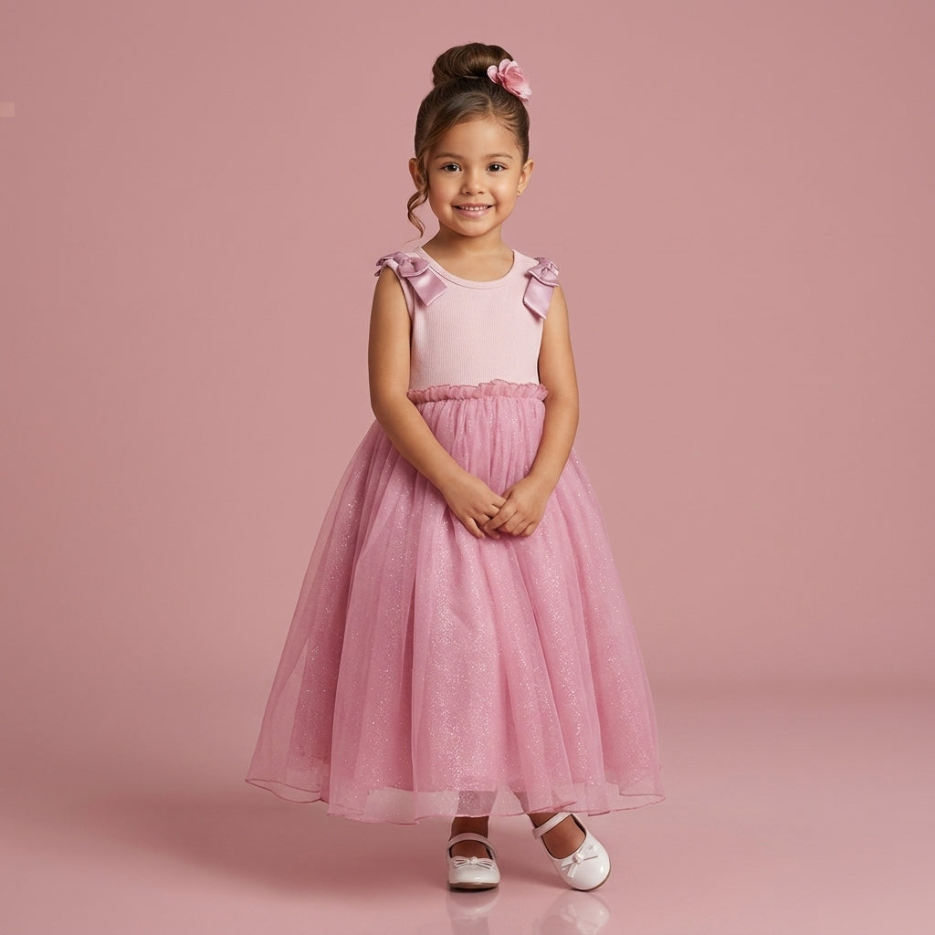 Vestido de tul sparkle • NATALI 20 •  tallas ch-m-g • VENI0206