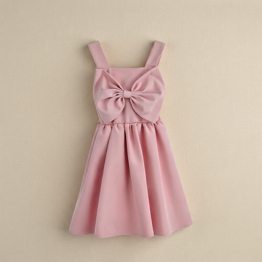 Vestido circular con moño • 4 a 11 años • Barbie 15