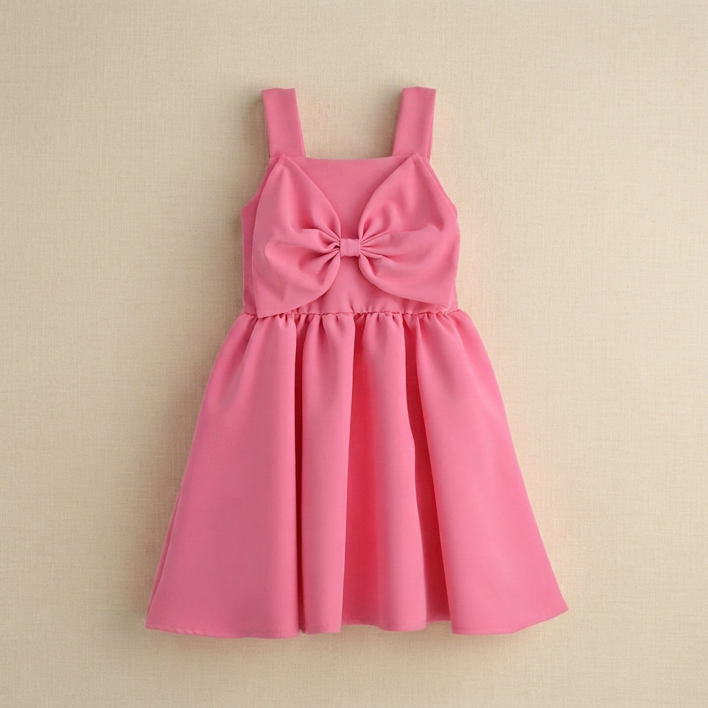 Vestido circular con moño • 4 a 11 años • Barbie 15