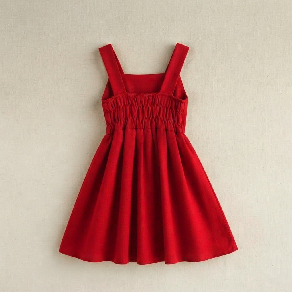 Vestido circular con moño • 4 a 11 años • Barbie 15
