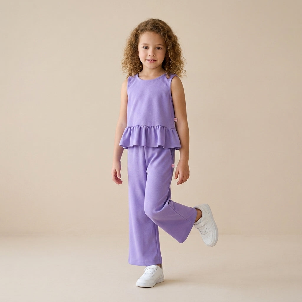Conjunto de blusa con moños y pantalón Nila FLORY CONI0033 [tallas ch-m-g]