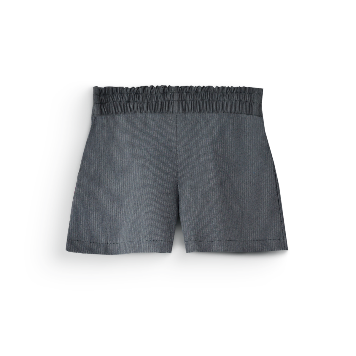 Conjunto de chaleco con botones y short a rayas • 4 a 12 años • Adriana 1