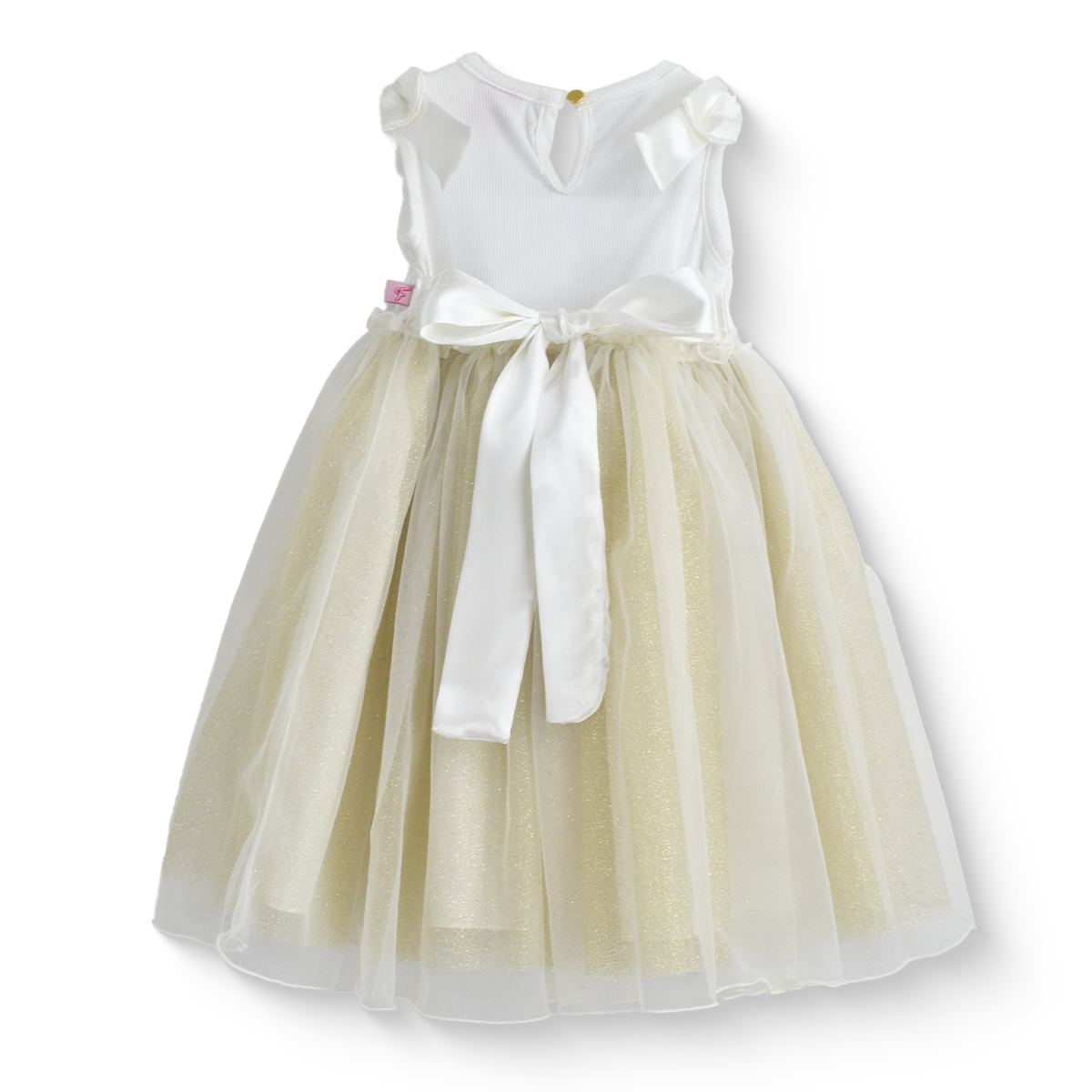Vestido de fiesta con falda de tul glitter | VEBB0141 | tallas 1-2-3