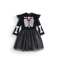 Vestido Huesos con Diadema • 4 a 11 años • Halloween Huesos 2