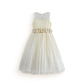 Vestido de Gala con tul y cinta con flores • 4 a 12 años • Valeria 6