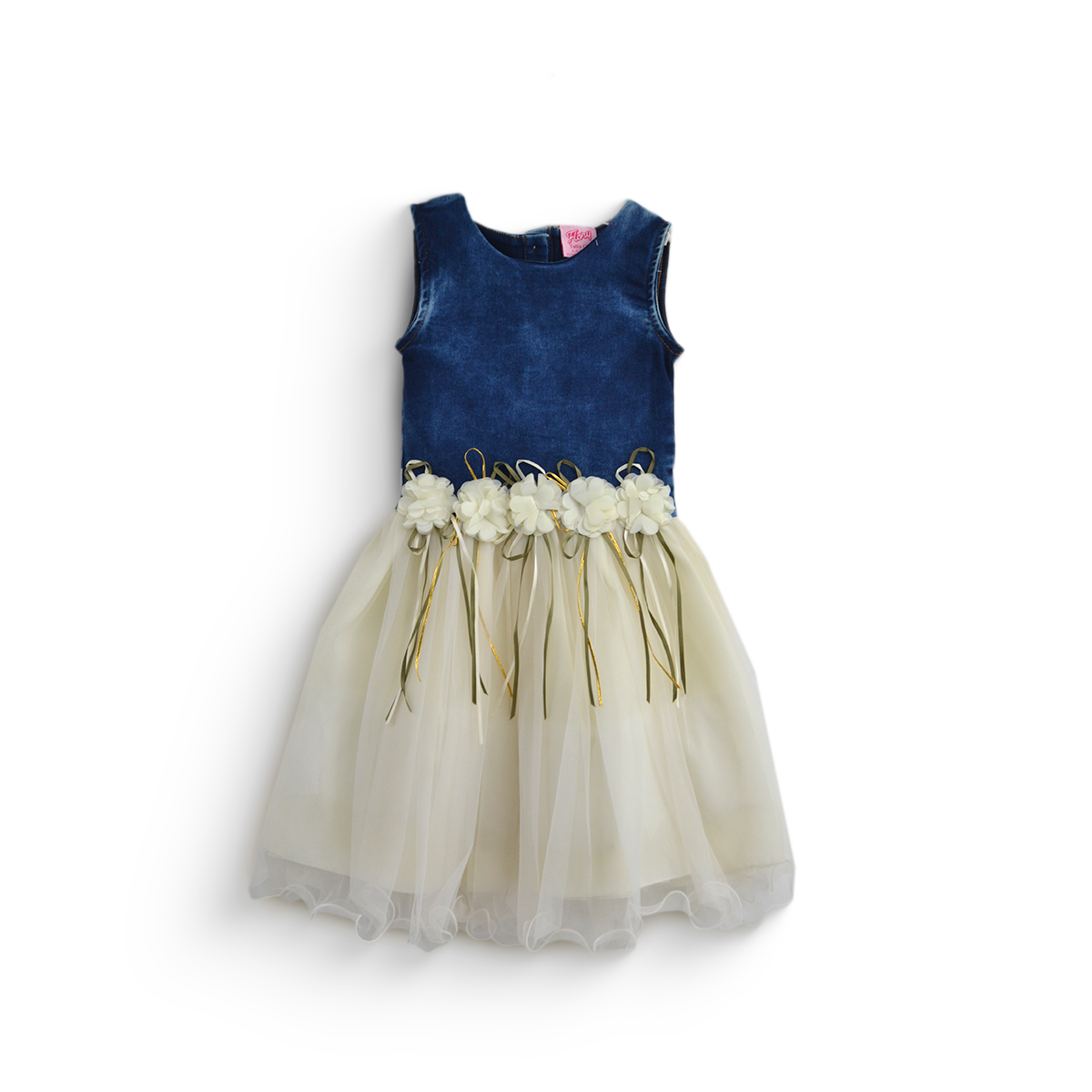 Vestido con flores para Niña VENI0198 Flory