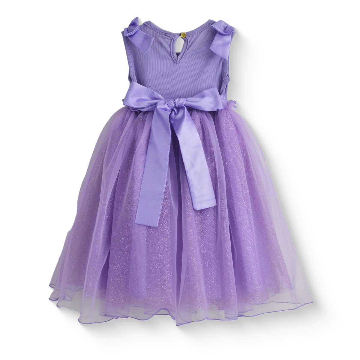 Vestido de fiesta con falda de tul glitter | VEBB0141 | tallas 1-2-3