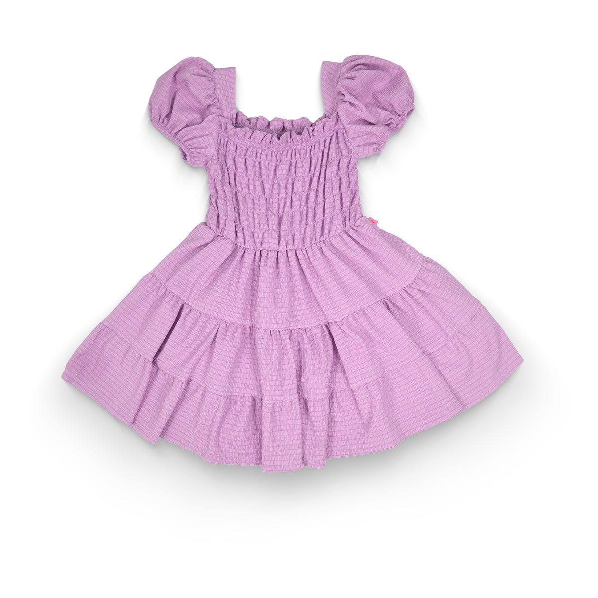 Vestido manga abullonada niña FLORY VENI0088