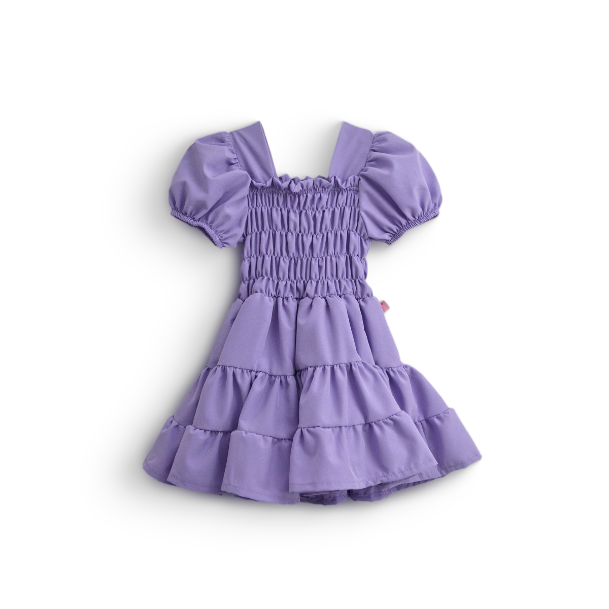 Vestido con manga abullonada| FLORY · VEBB0117 | tallas 1-2-3