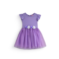 Vestido rib con manga mariposa • 1 a 3 años • Natali 16