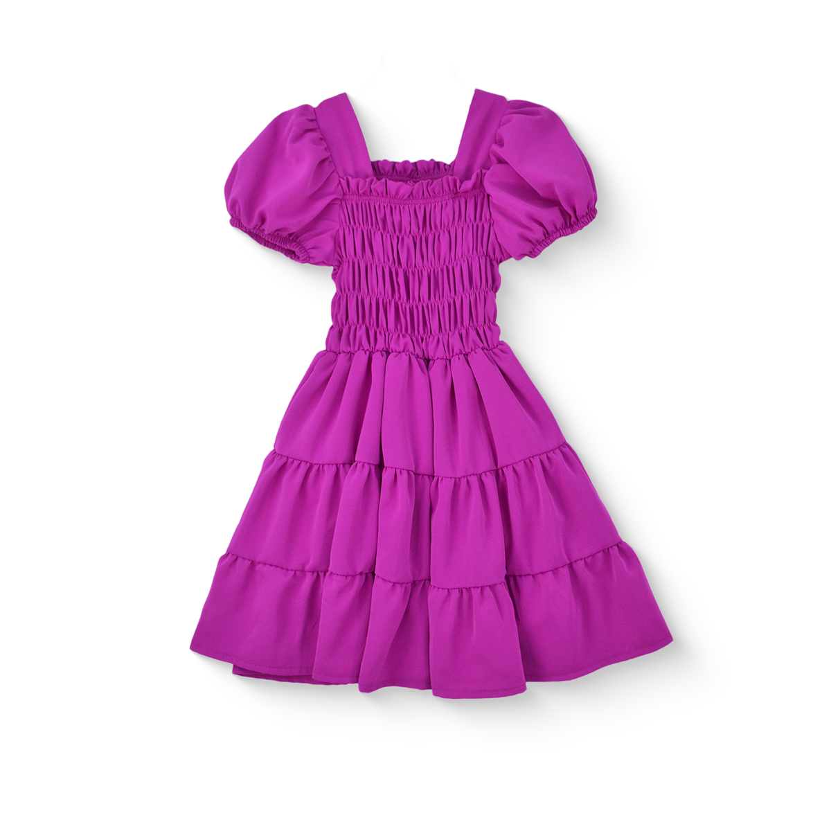 Vestido con manga abullonada Niña VENI0172 Flory