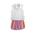 Conjunto de short rayado con blusa • 12 a 16 años  • Acapulco 1