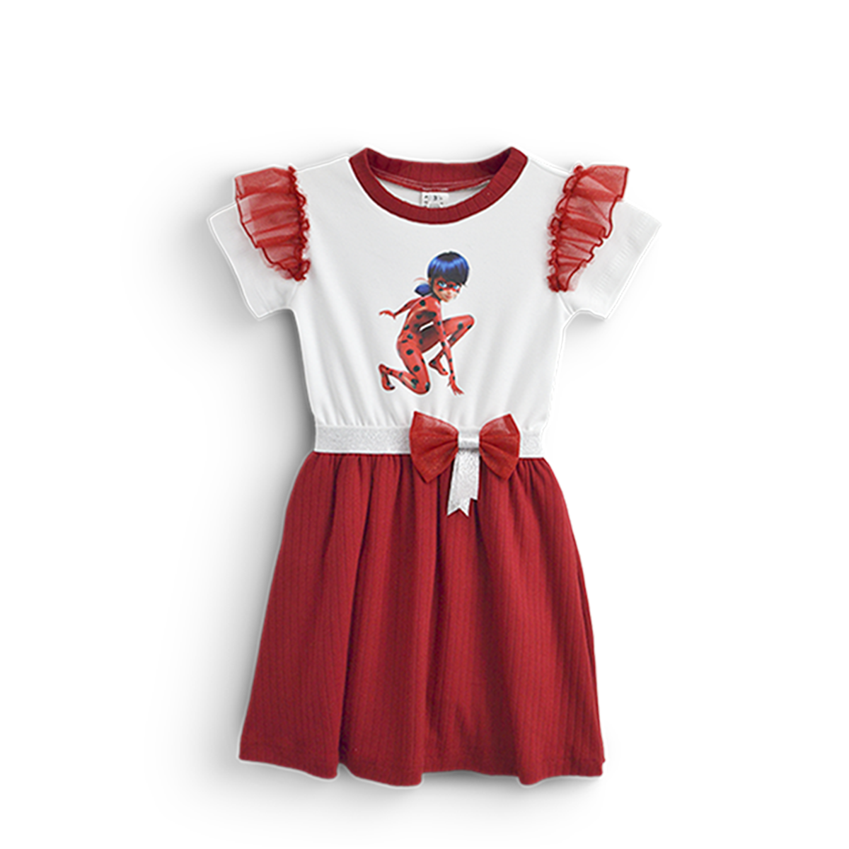 Vestido casual con personaje de Catarina • NANI 8 • tallas 1-2-3 • VEBB0132P02