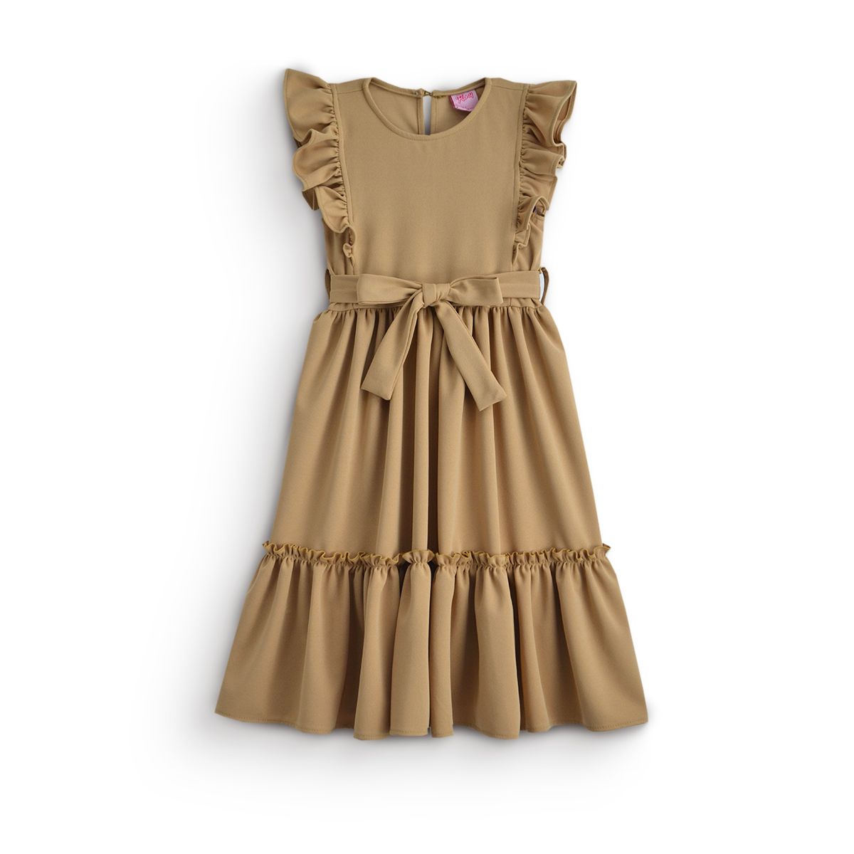 Vestido largo con moño • 4 a 12 años • Ariana 9