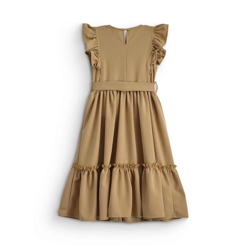 Vestido largo con moño • 4 a 12 años • Ariana 9