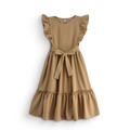 Vestido largo con moño • 4 a 12 años • Ariana 9