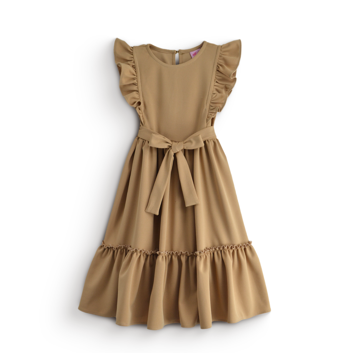 Vestido largo con moño • 4 a 12 años • Ariana 9