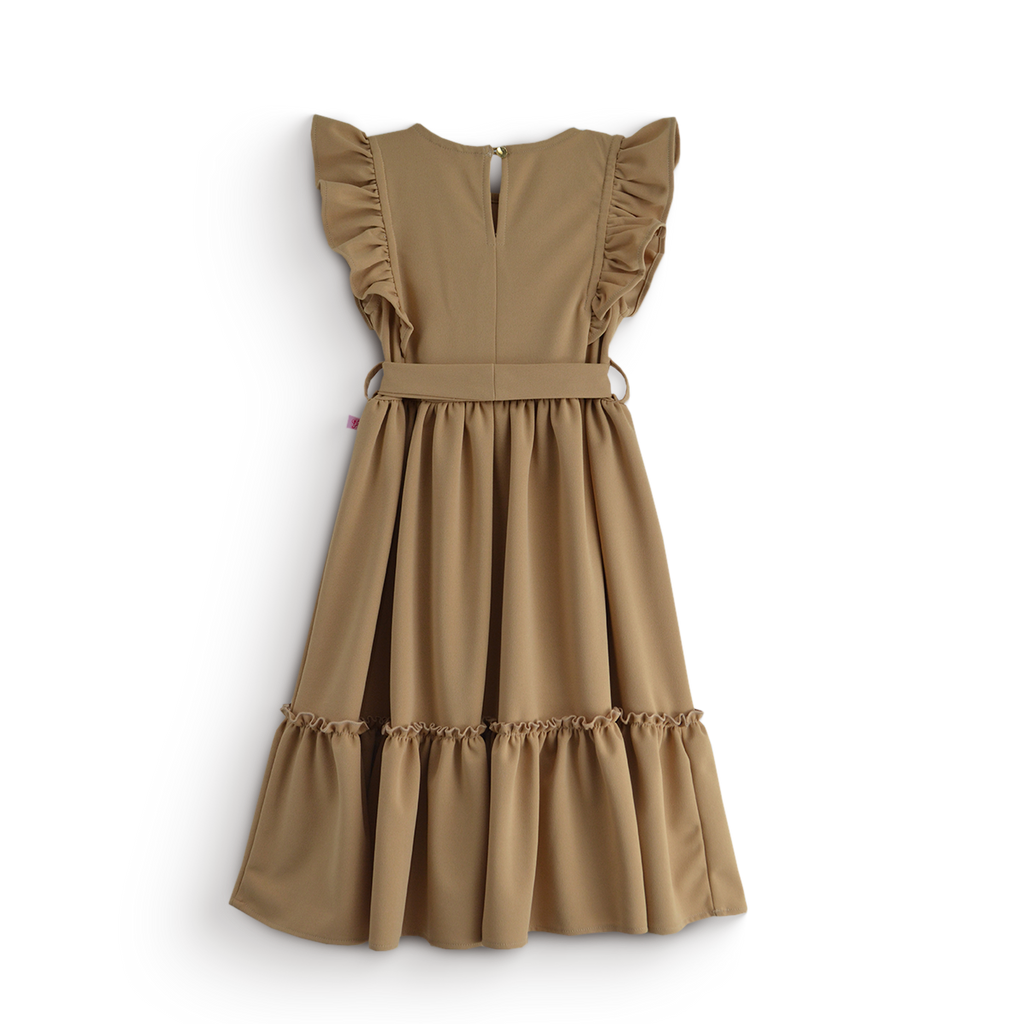 Vestido largo con moño • 4 a 12 años • Ariana 9