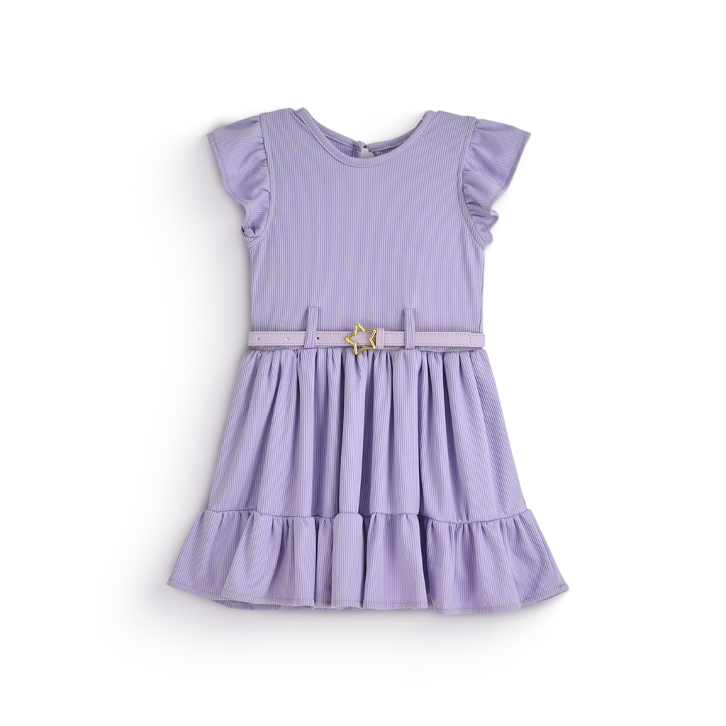 Vestido con cinturón • 1 a 3 años • Natali 5