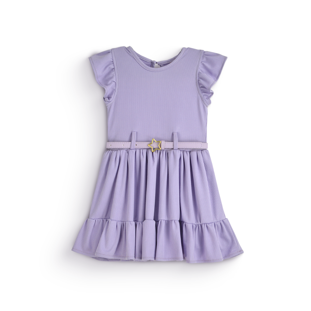 Vestido con cinturón • 1 a 3 años • Natali 5