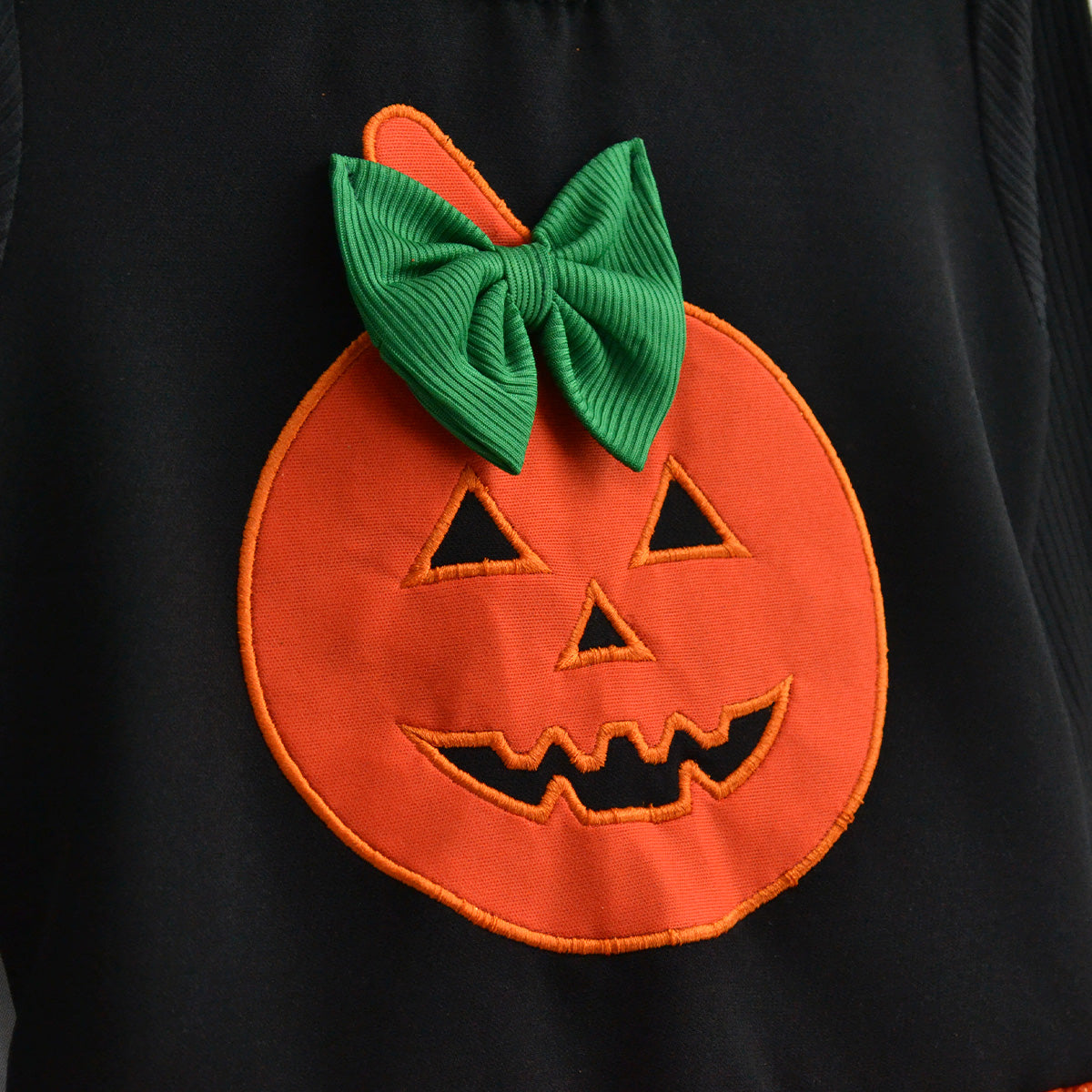 Vestido disfraz de calabaza con sombrero niña Flory VENI0184