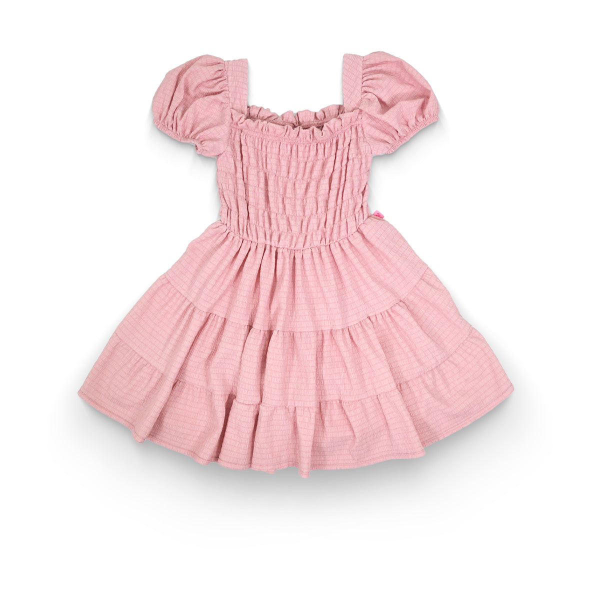 Vestido manga abullonada niña FLORY VENI0088