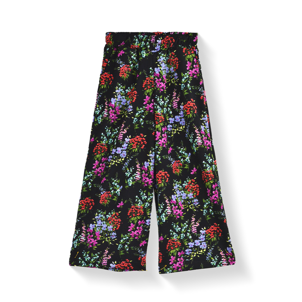 Conjunto de blusa de olanes y pantalón floreado • ARIANA 12 •  tallas ch-m-gr • CONI0044C