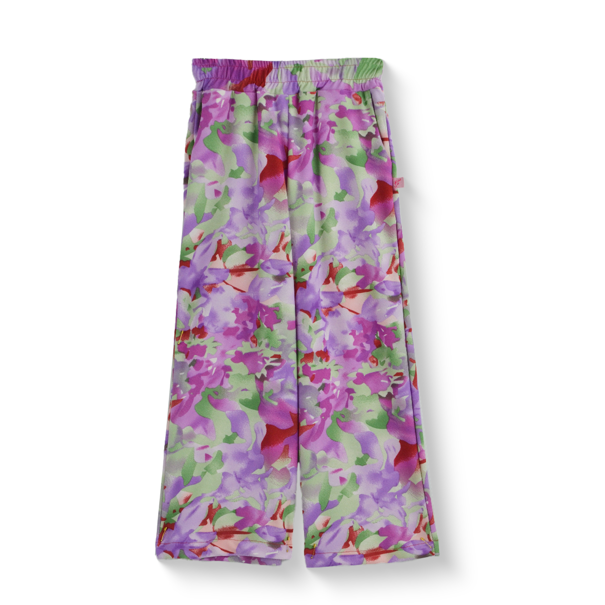 Conjunto de blusa de olanes y pantalón floreado •  ARIANA 12 • tallas ch-m-gr • CONI0044D