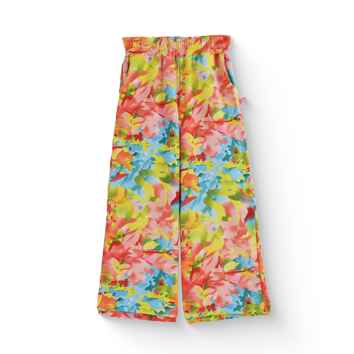 Conjunto de blusa de olanes y pantalón floreado •  ARIANA 12 • tallas ch-m-gr • CONI0044D