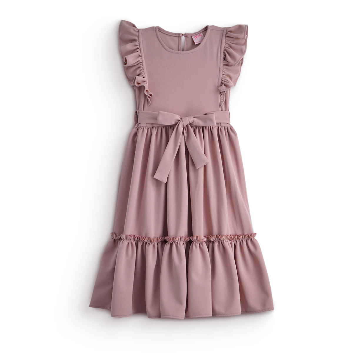 Vestido largo con moño • 4 a 12 años • Ariana 9