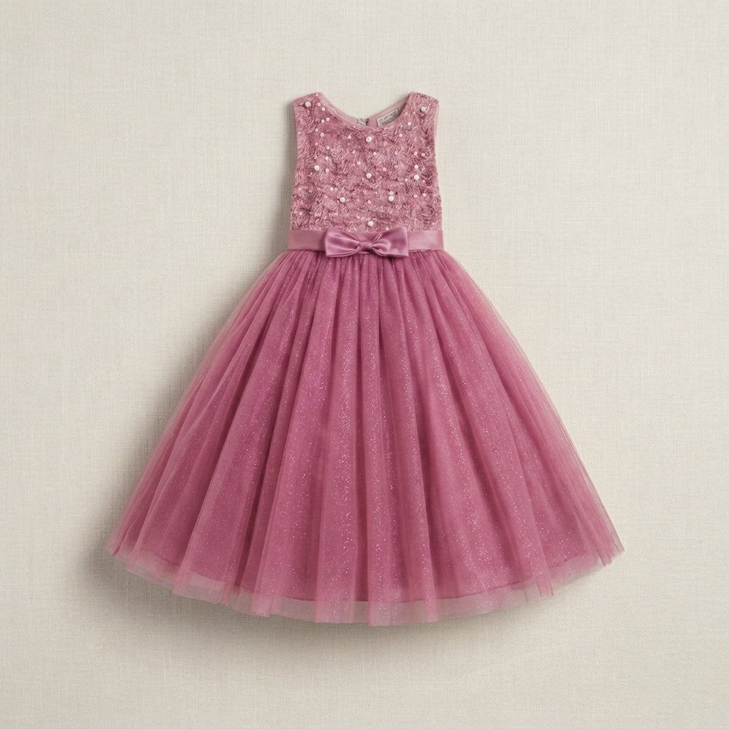 Vestido de gala  largo con perlas • CATALINA 7 • tallas xch-ch-m-gr-xg • VENI0195