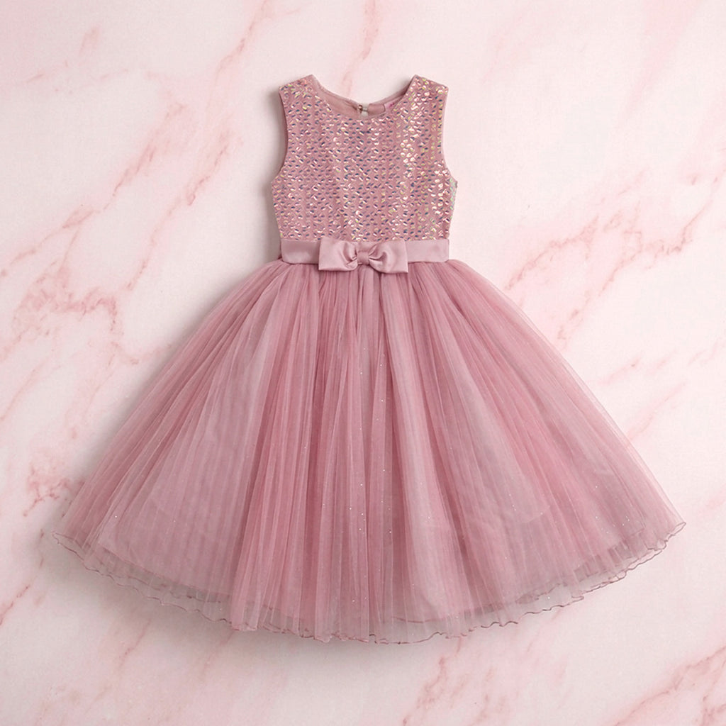 Vestido de Gala largo con lentejuelas  • 3 a 12 años •  Catalina 6