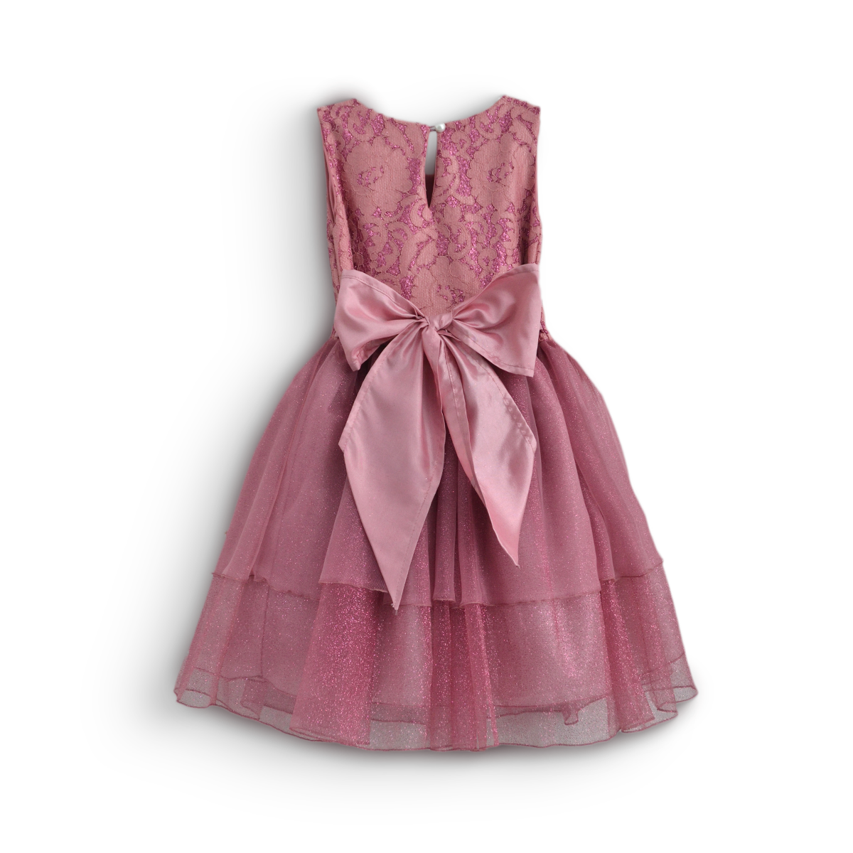 Vestido crochet con perlas  •  ANAHI 3  •   tallas xch-ch-m-gr-xg  • VENI0194