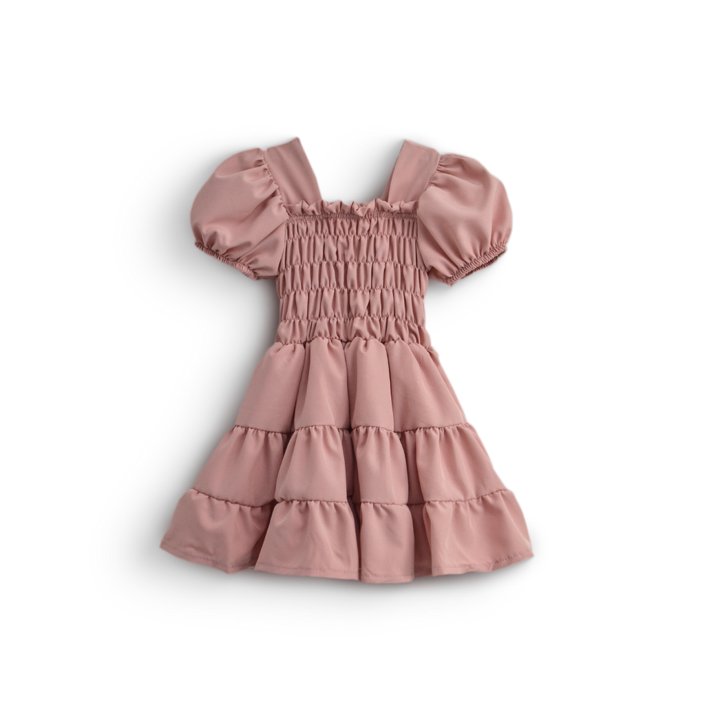 Vestido con manga abullonada • MILA 15 • tallas 1-2-3 • VEBB0117