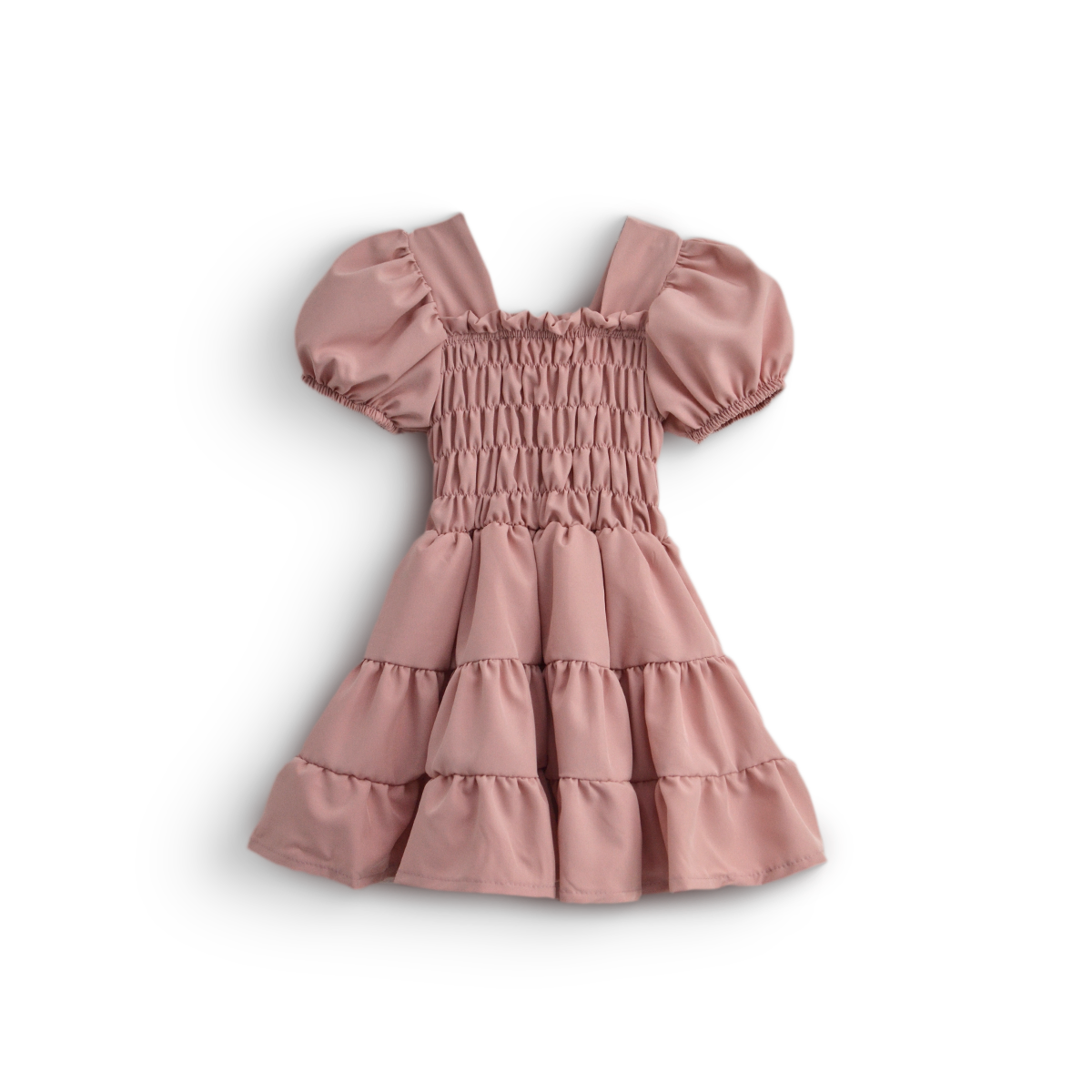 Vestido con manga abullonada bebé Flory VEBB0117