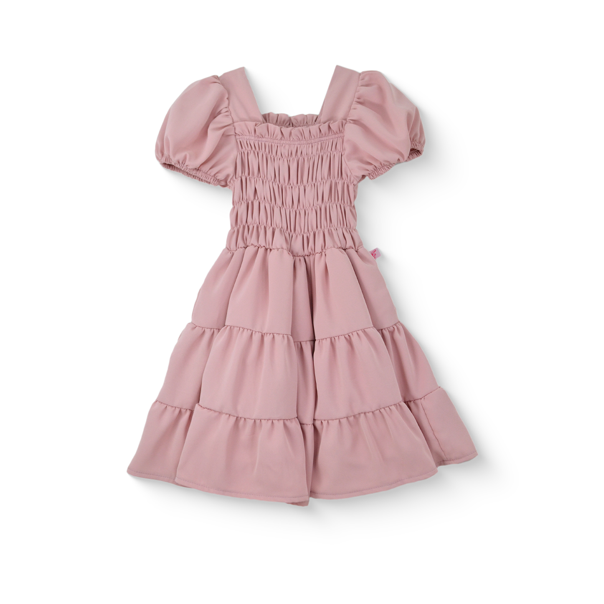 Vestido con manga abullonada Niña VENI0172 Flory