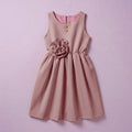 Vestido con moño y botones • BARBIE 13 • tallas ch-m-gr • VENI0181