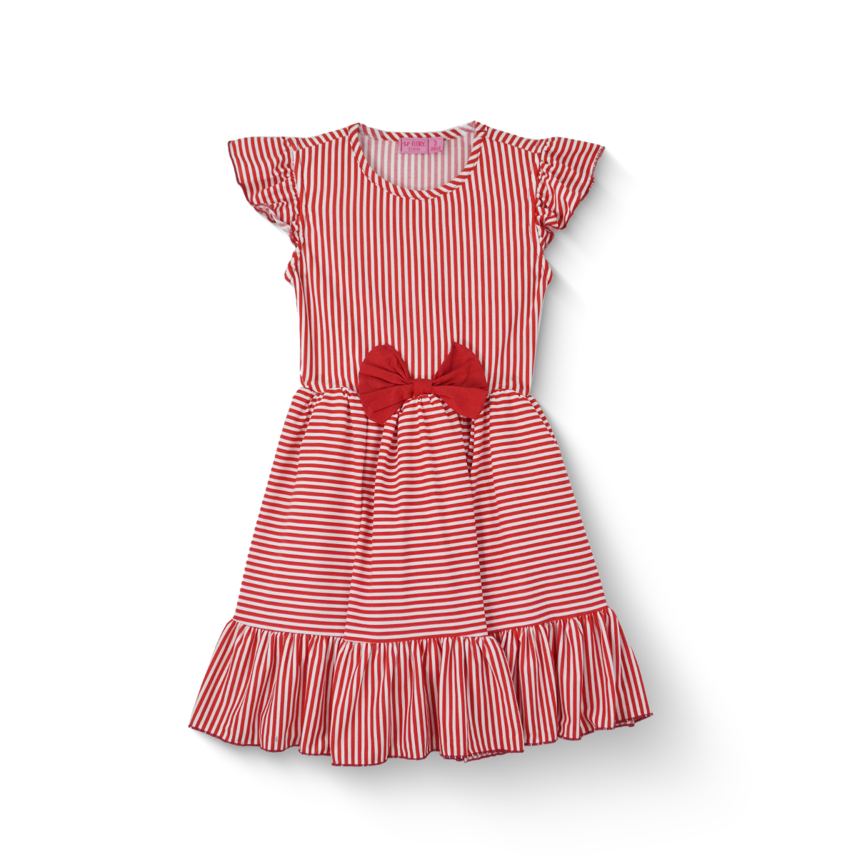Vestido con Moño Niña Bebé Flory VEBB0118