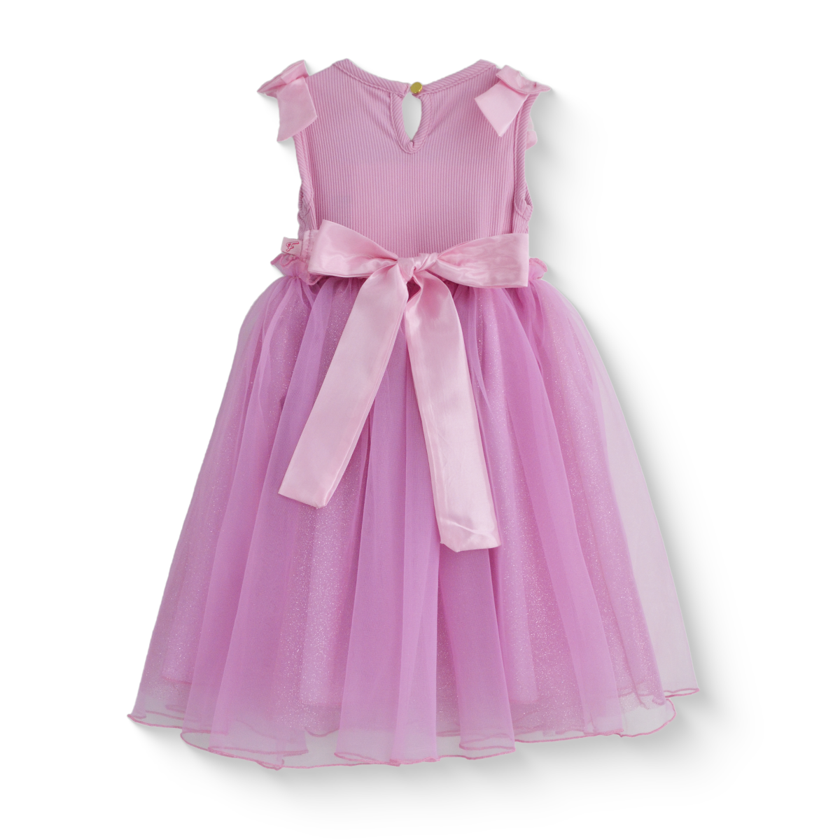Vestido de fiesta con falda de tul glitter | VEBB0141 | tallas 1-2-3