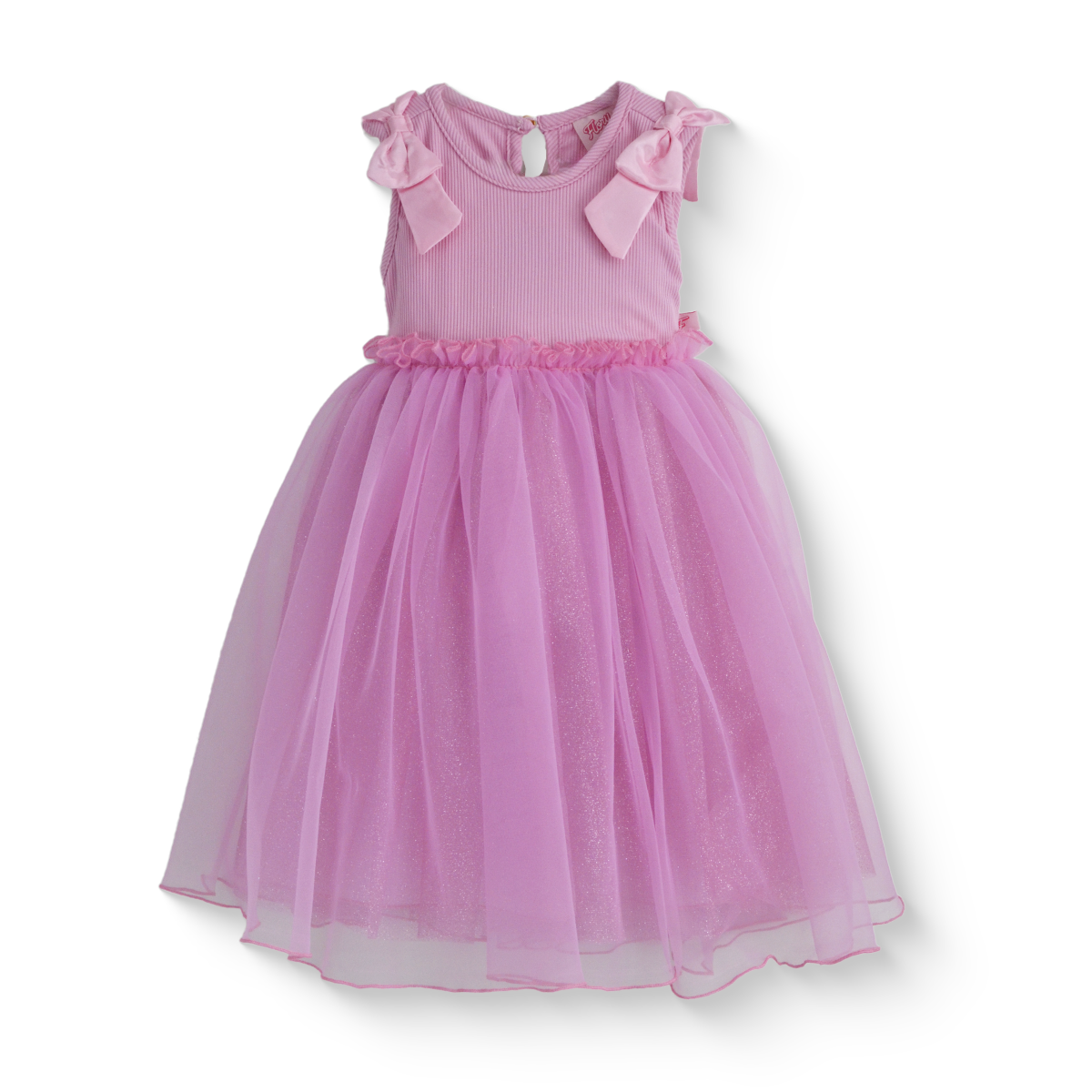 Vestido de fiesta con falda de tul glitter | VEBB0141 | tallas 1-2-3