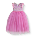Vestido floreado con tul • NATALI 20 •  tallas 1-2-3 • VEBB0141A