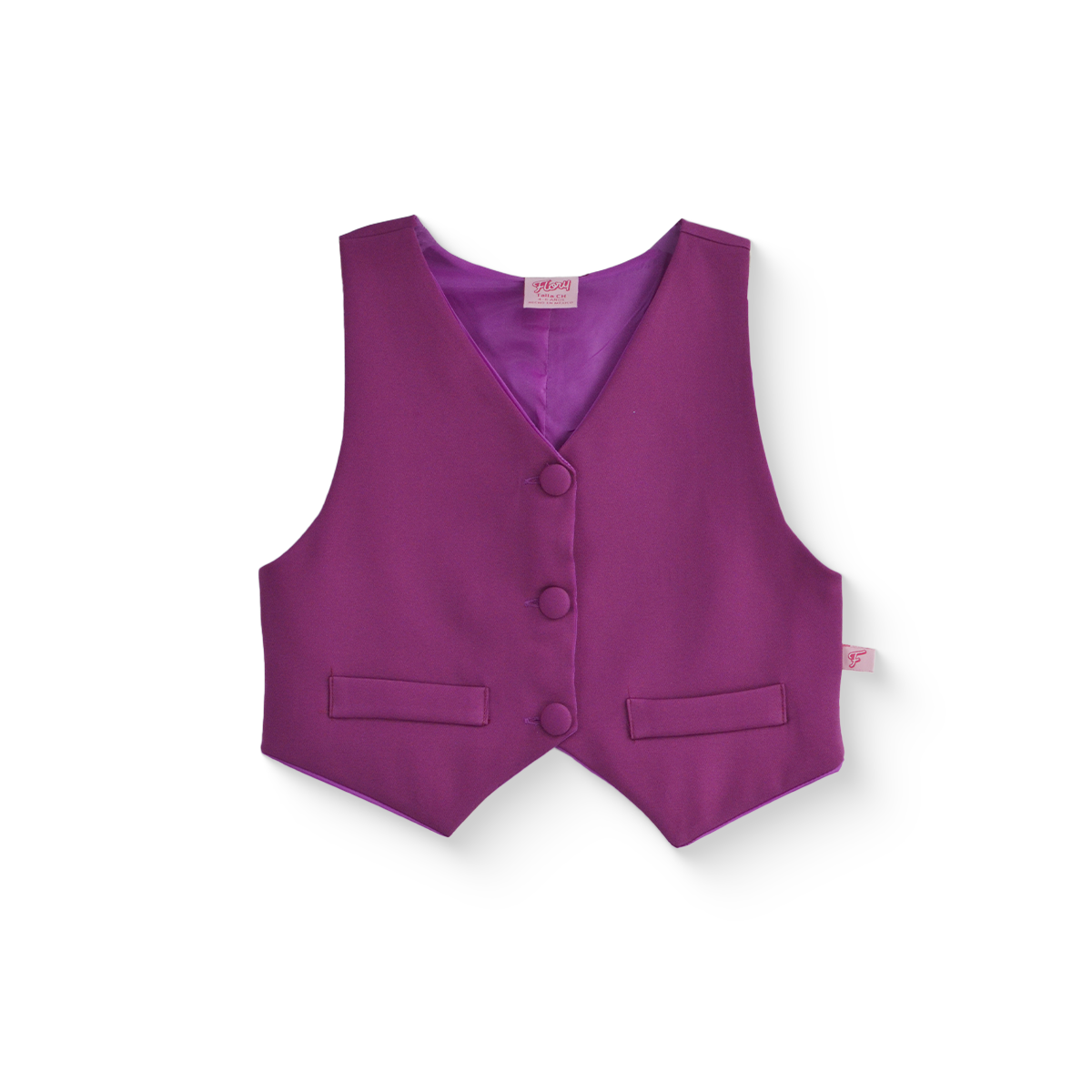 Conjunto de chaleco con botones y short ajustable •  ZARA 1 • tallas ch-m-gr •  CONI0034