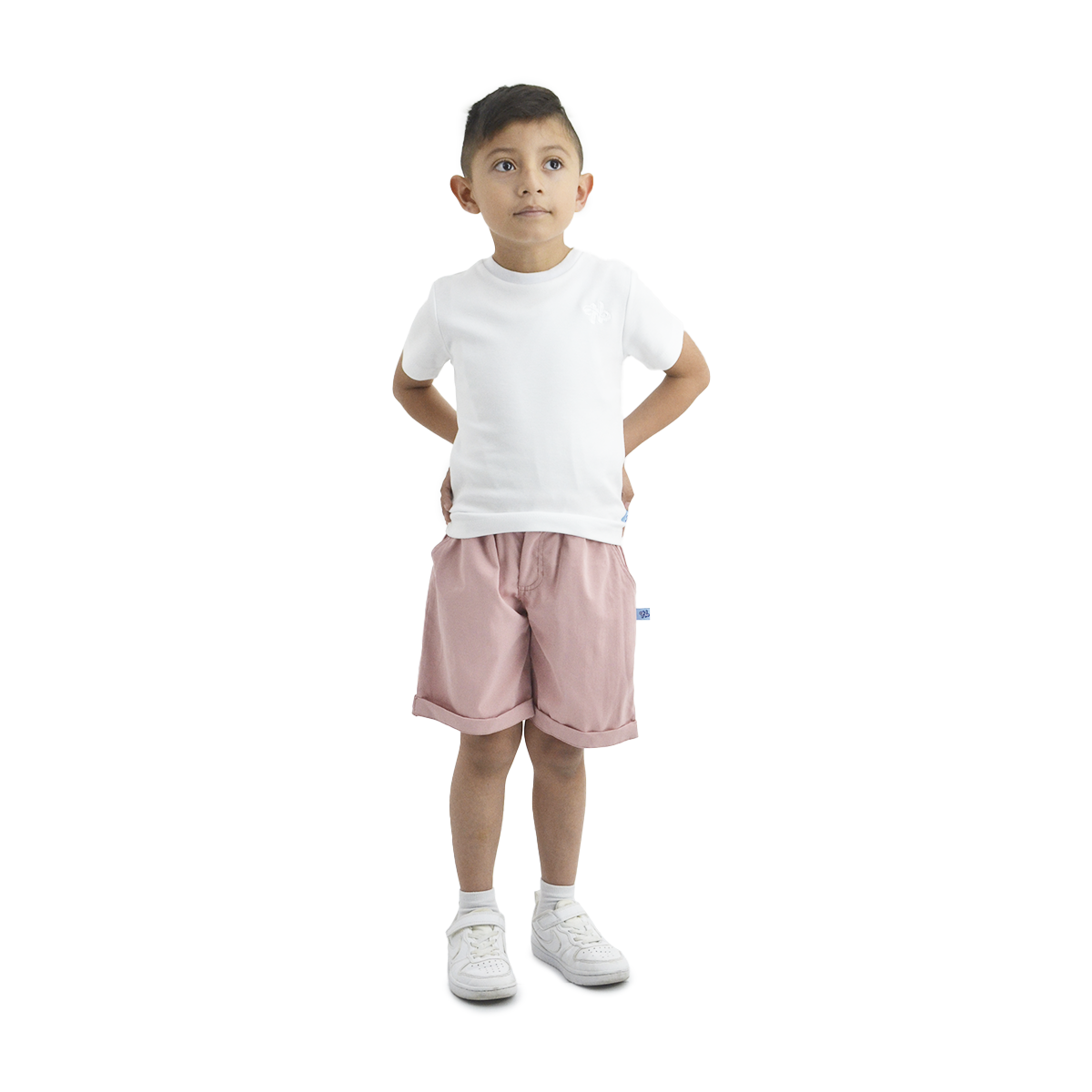 Conjunto de playera básica y bermuda para niño Heri CONN0007